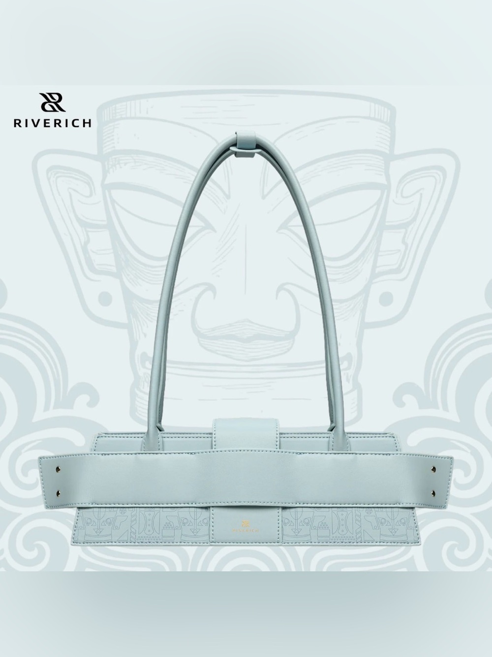 Pastel Light Blue Women’s Shoulder Bag